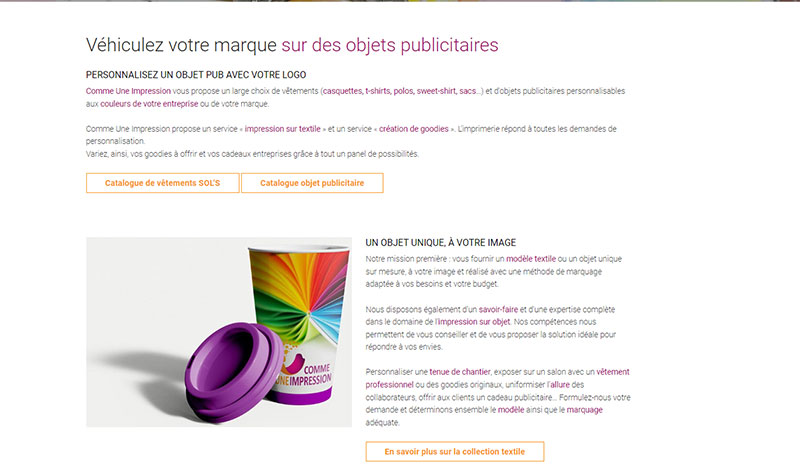 Comme une impression 3